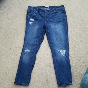 Loft Distressed Jean's 32 (14)